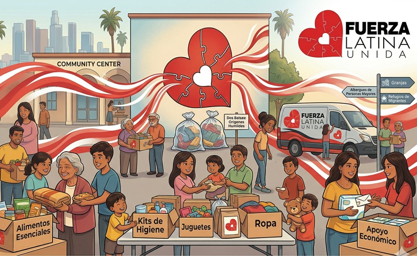 Fuerza Latina Unida – Llevando Alegría, Esperanza y Apoyo a Familias en Necesidad