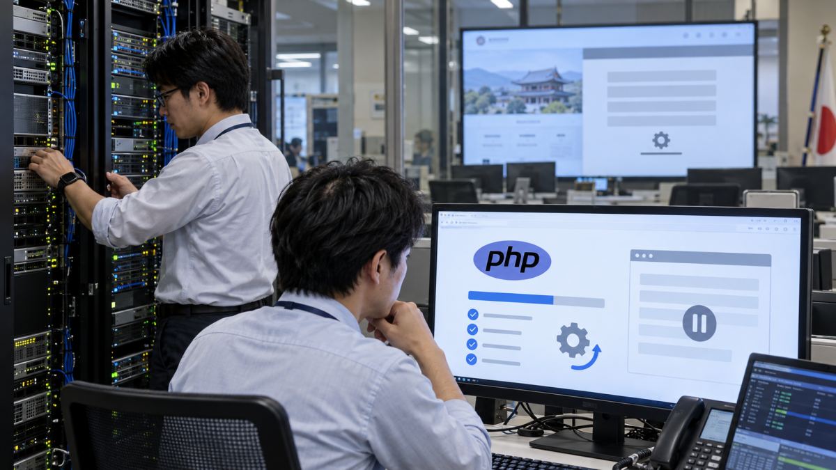 Gobiernos locales y empresas privadas japonesas han bloqueado acceso a formulario y registros en linea
