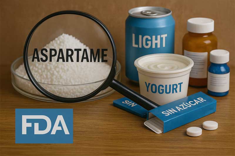 Aspartame: ¿Es seguro este edulcorante? Lo que dicen los estudios científicos