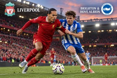 Liverpool vs Brighton domingo 25 de octubre 2026