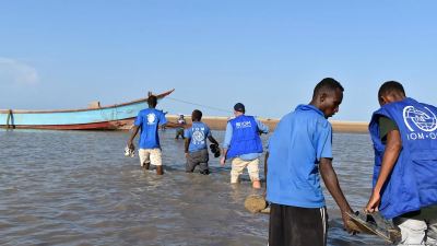 Un naufragio frente a Yibuti deja 139 migrantes muertos y 84 desaparecidos