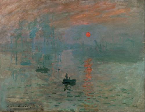 "Impression, Sunrise" (1872) by Claude Monet